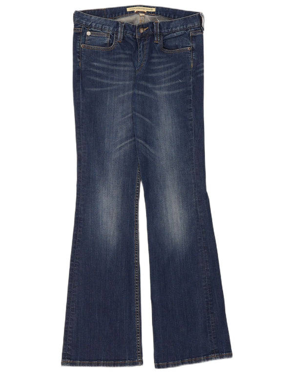 French Connection Blugi evazați Bootcut pentru femei UK 12 Medium W32 L34 Blue