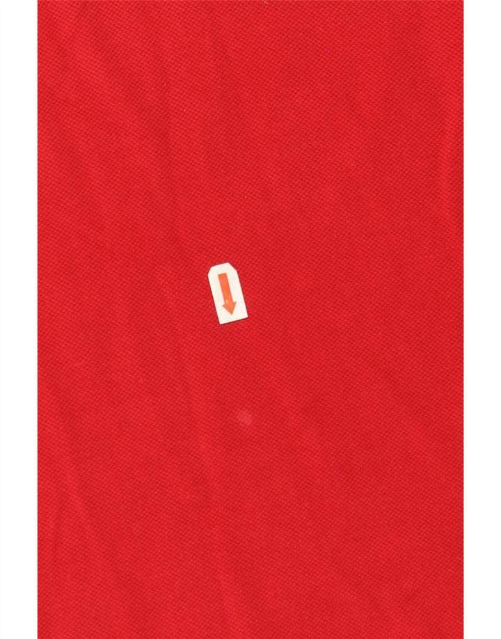 LACOSTE Mens Polo Shirt Size 4 Medium Red Cotton Vintage Lacoste and Second-Hand Lacoste from Messina Hembry 