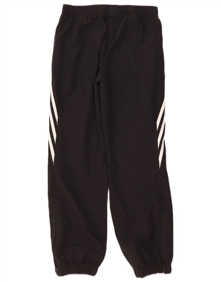 Pantaloni de trening ADIDAS băieți Joggeri 11-12 ani Poliester negru mare