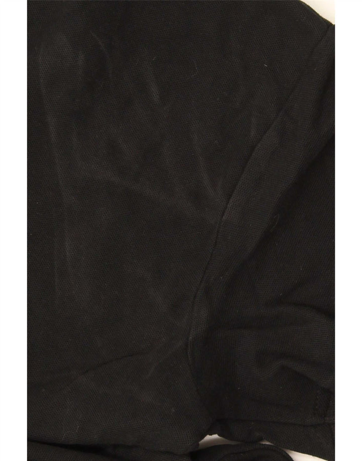Tricou polo Umbro pentru bărbați, bumbac negru mic