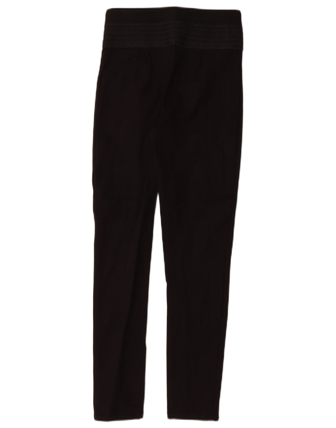 Pantaloni casual slim pentru femei Zara Mici L26 L28 Polietilenă neagră