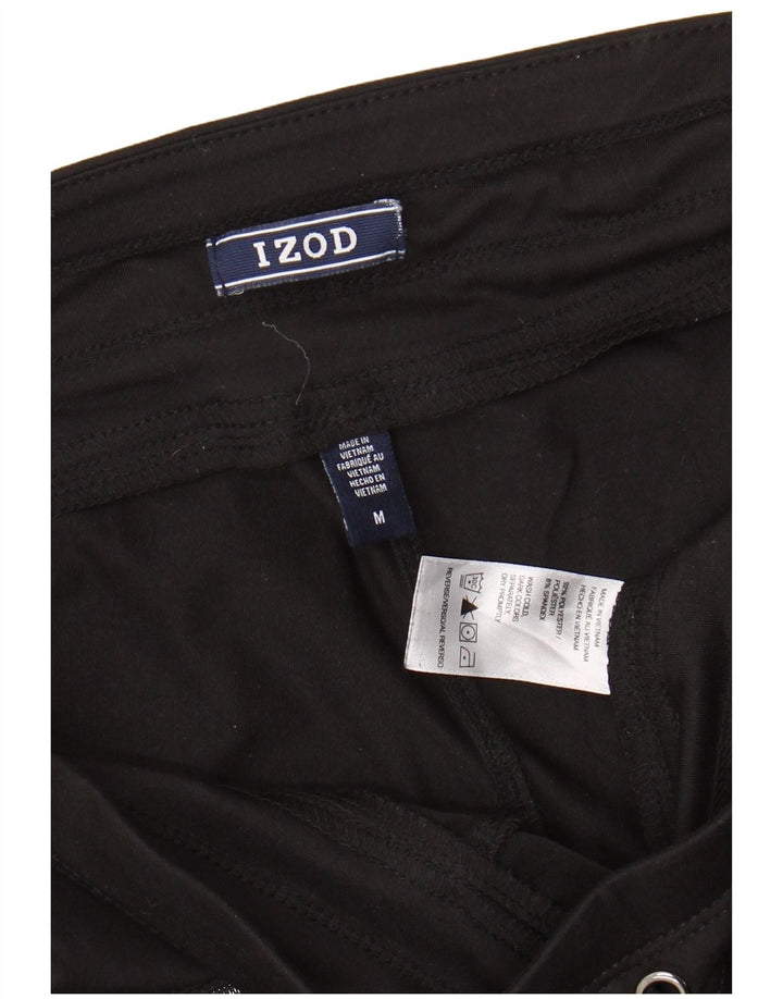 Pantaloni de trening IZOD pentru femei UK 14 Poliester mediu negru