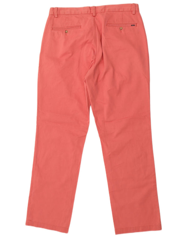 Pantaloni chino pentru bărbați Polo Ralph Lauren, drepti, cu croiala clasică, L34 L32, roz