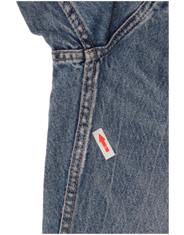 Blugi conici pentru bărbați Zara EU 40 Medium L31 L26 Bumbac albastru