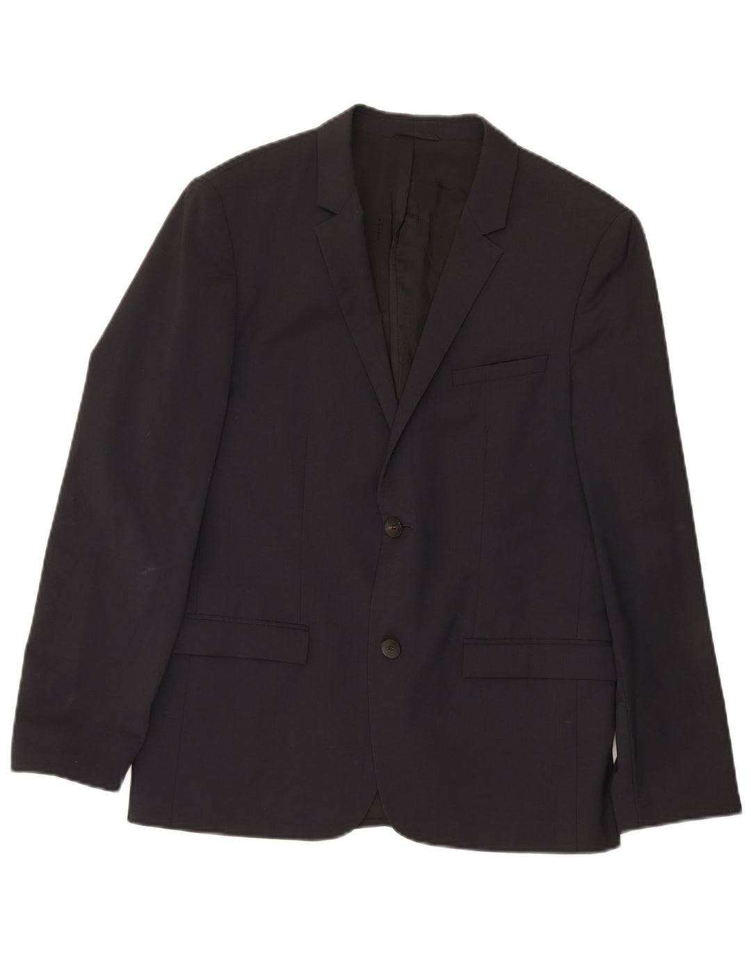 Costum pentru bărbați Calvin Klein, 2 nasturi, 2 piese, IT 50 Large W34 L33 Lână neagră