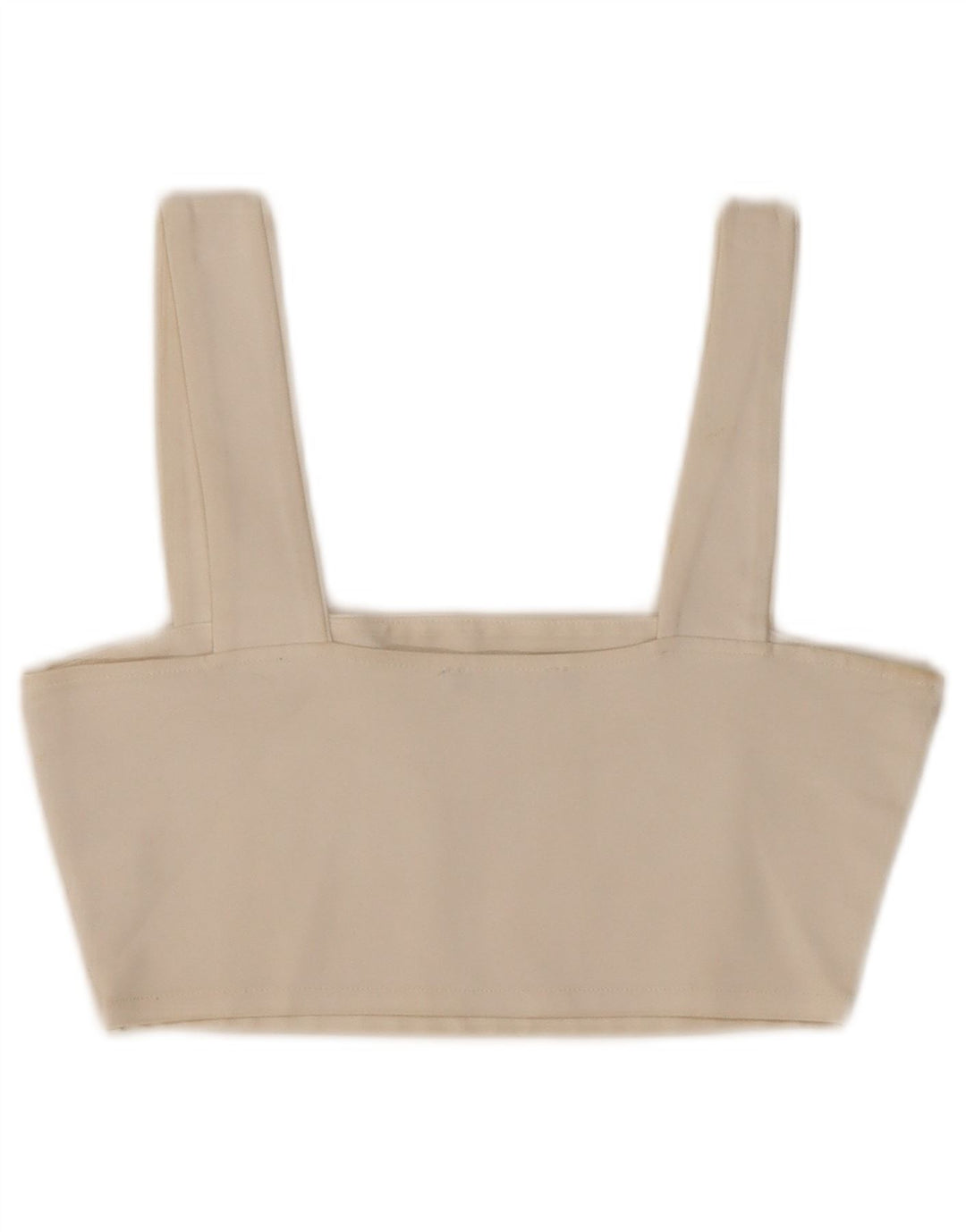 Crop Top pentru femei Zara UK 8 Small White Viscose