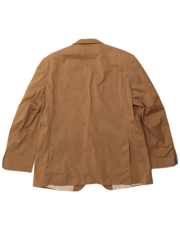 Jachetă pentru bărbați Marks & Spencer, cu 2 nasturi, cu ajustare lejeră, UK 38 Bej mediu