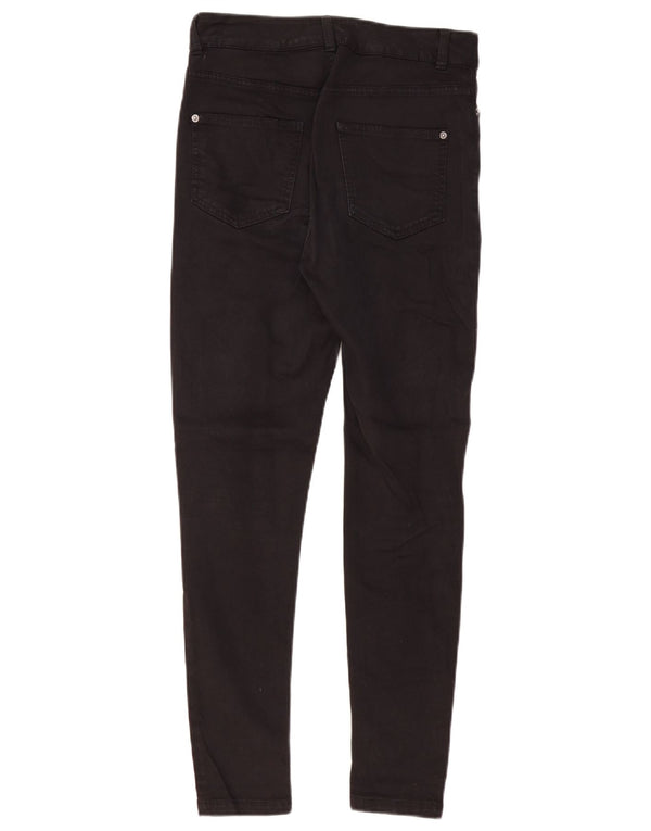 Blugi super skinny pentru femei Marks & Spencer UK 10 Small W30 L29 Bumbac negru