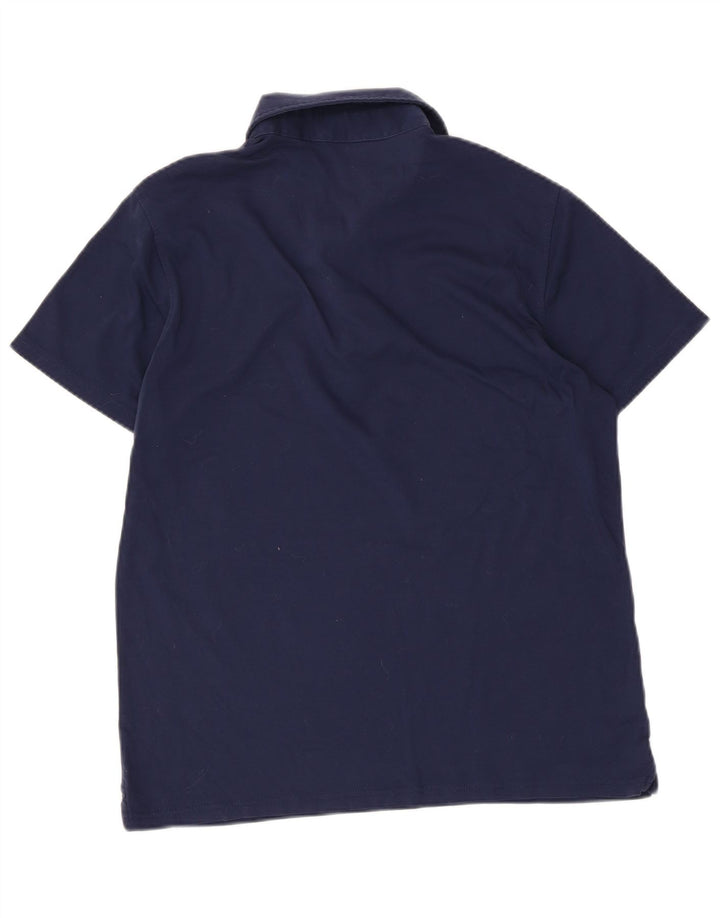 Tricou polo Massimo Dutti pentru bărbați, mare, bleumarin