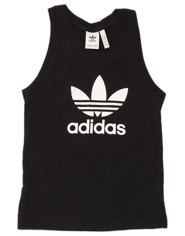 Vesta grafică pentru bărbați ADIDAS XS bumbac negru