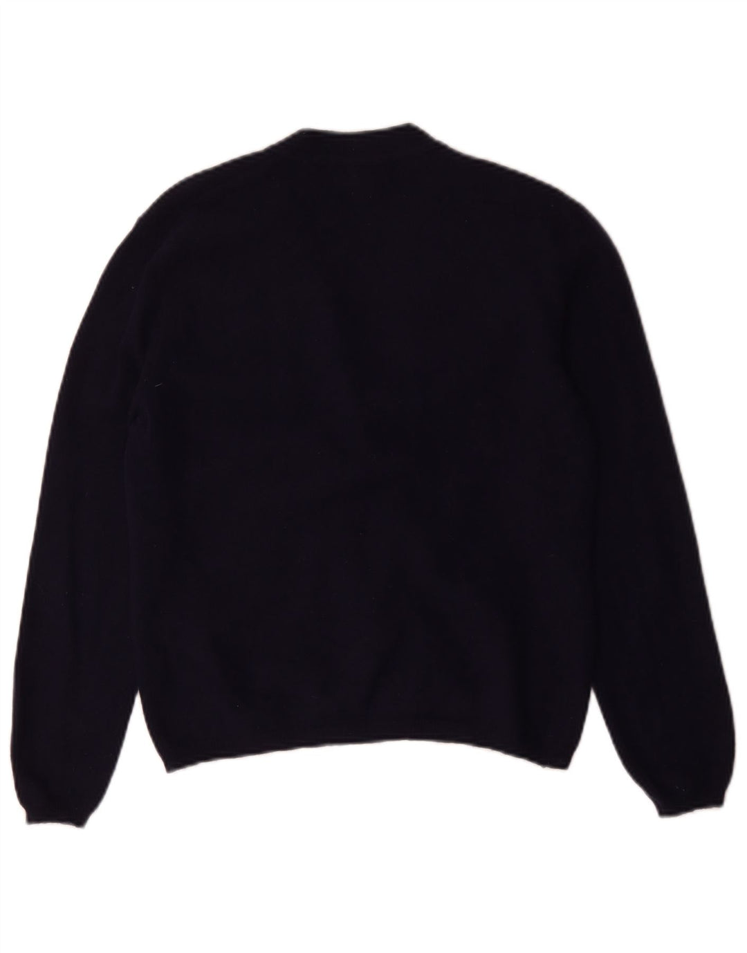 Pulover cardigan pentru femei Zara UK 14 Lână mare albastru bleumarin