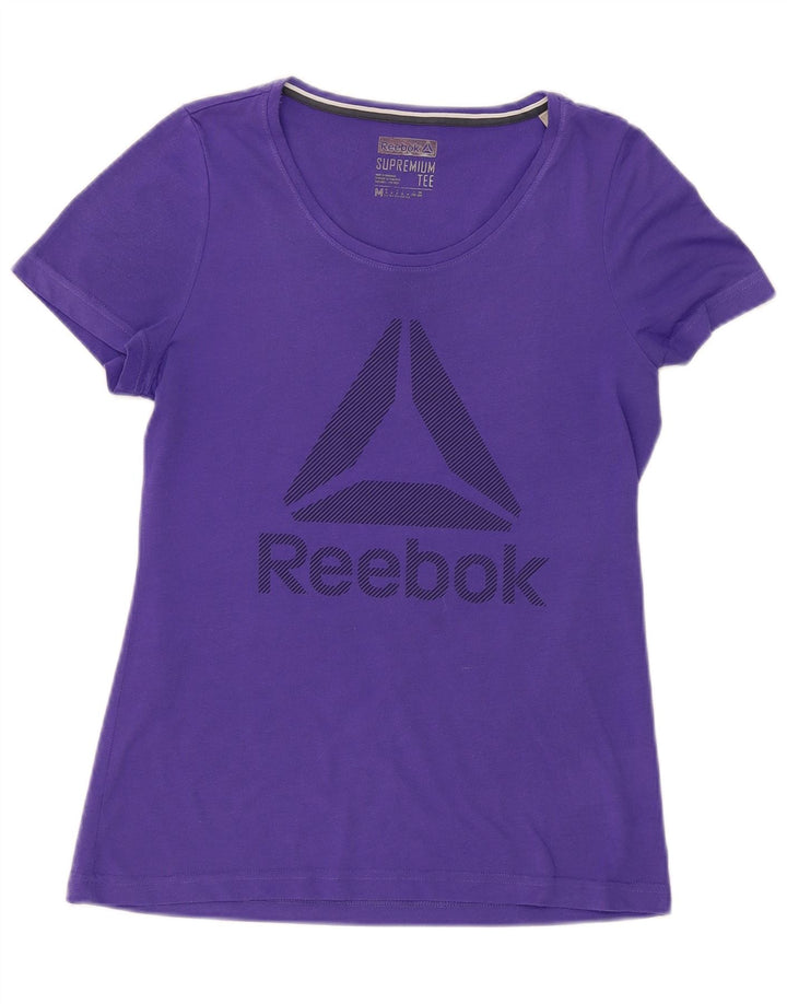 Tricou pentru femei Reebok Top UK 12 Poliester violet mediu