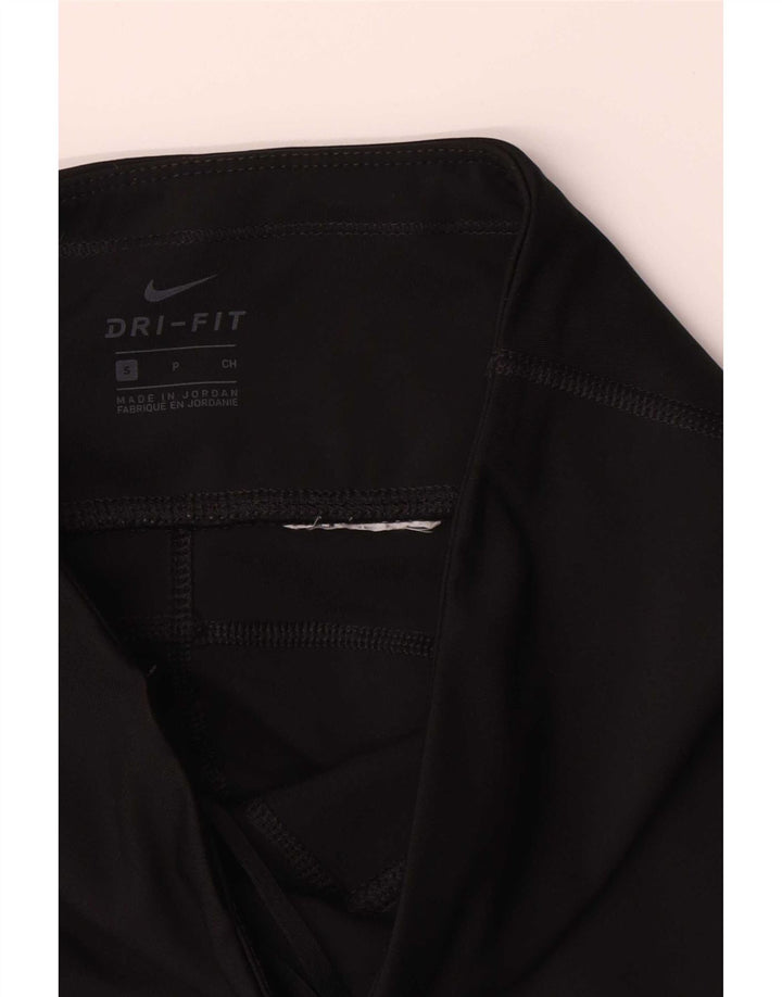 Pantaloni scurți sport Nike Dri Fit pentru femei UK 8 Small Black