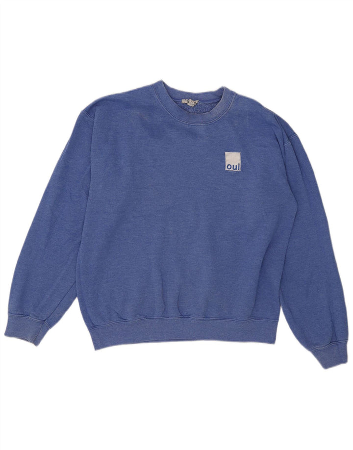 Pulover Topshop pentru femei, UK 12, albastru mediu