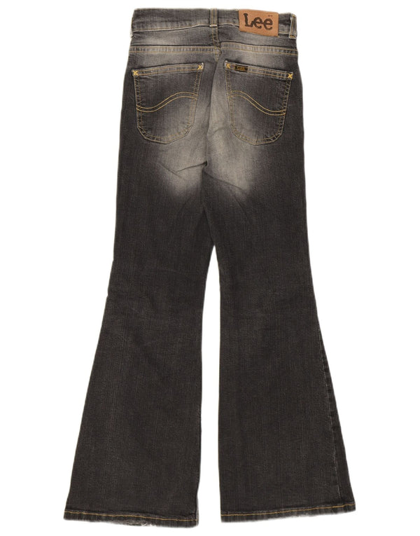 Lee Girls Felton Acid Wash blugi evazați 9-10 ani W22 L26 bumbac gri