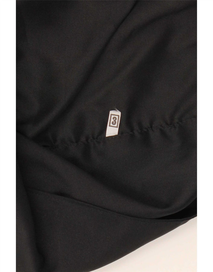 Vestă vintage pentru femei UK 14 Medium Black Geometric