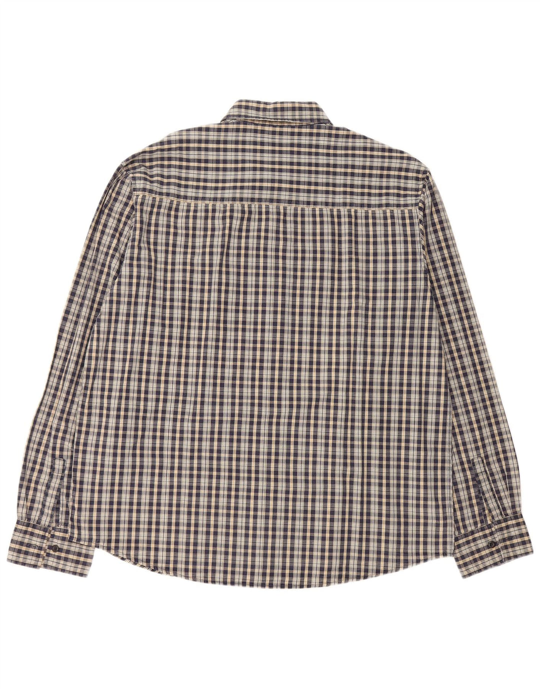 Cămașă pentru bărbați LEVI'S XL, poliester cu carouri bleumarin