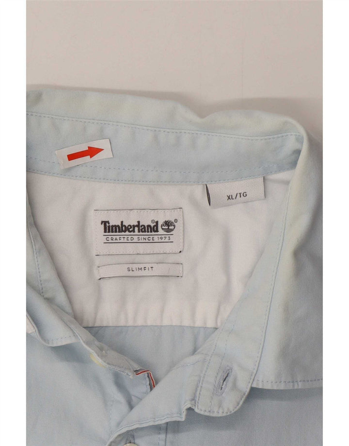 Cămașă Timberland Slim Fit XL Bumbac Albastru