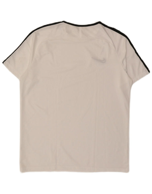 Tricou Nike Dri Fit pentru bărbați Top XL, alb, bloc de culoare