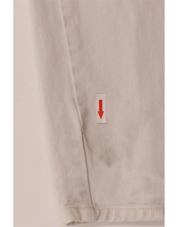 Blugi Carhartt Slim pentru bărbați W28 L28 Bumbac alb