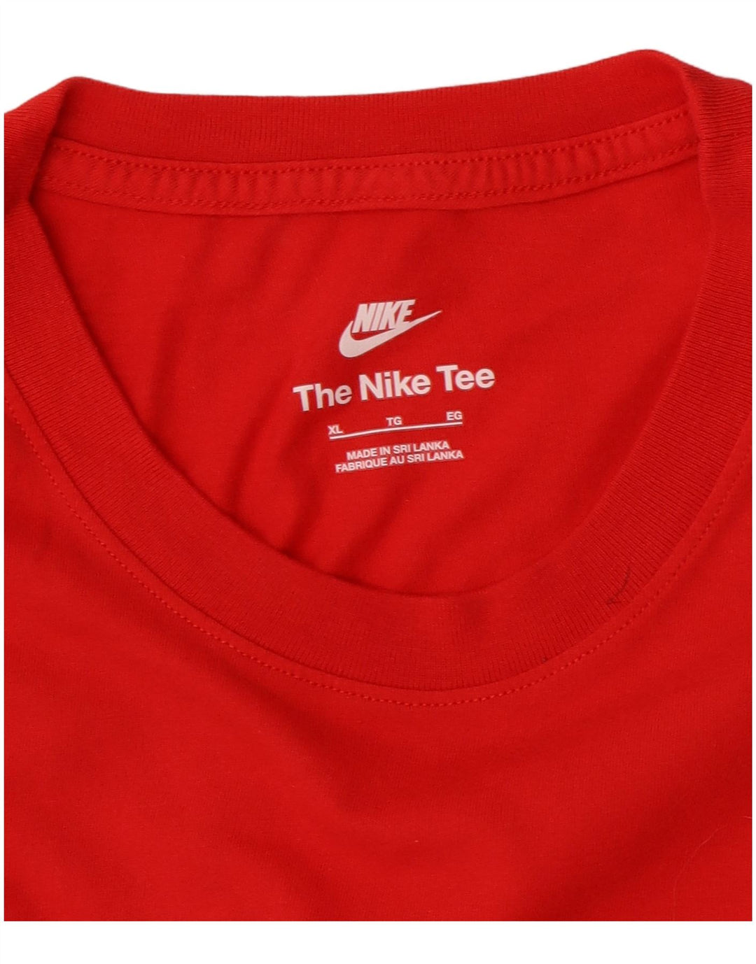 Tricou Bărbați NIKE Top XL Roșu