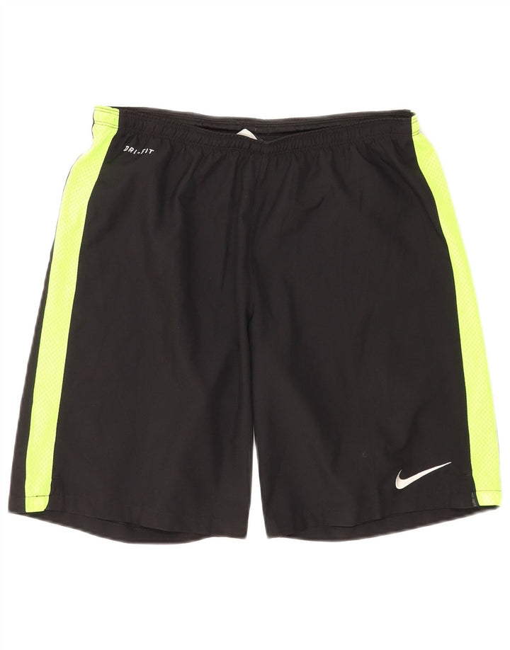 Pantaloni scurți sport Nike Dri Fit pentru bărbați, negru mediu, poliester color