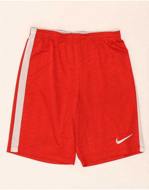 Pantaloni scurți sport Nike Dri Fit pentru bărbați, roșu, poliester color bloc