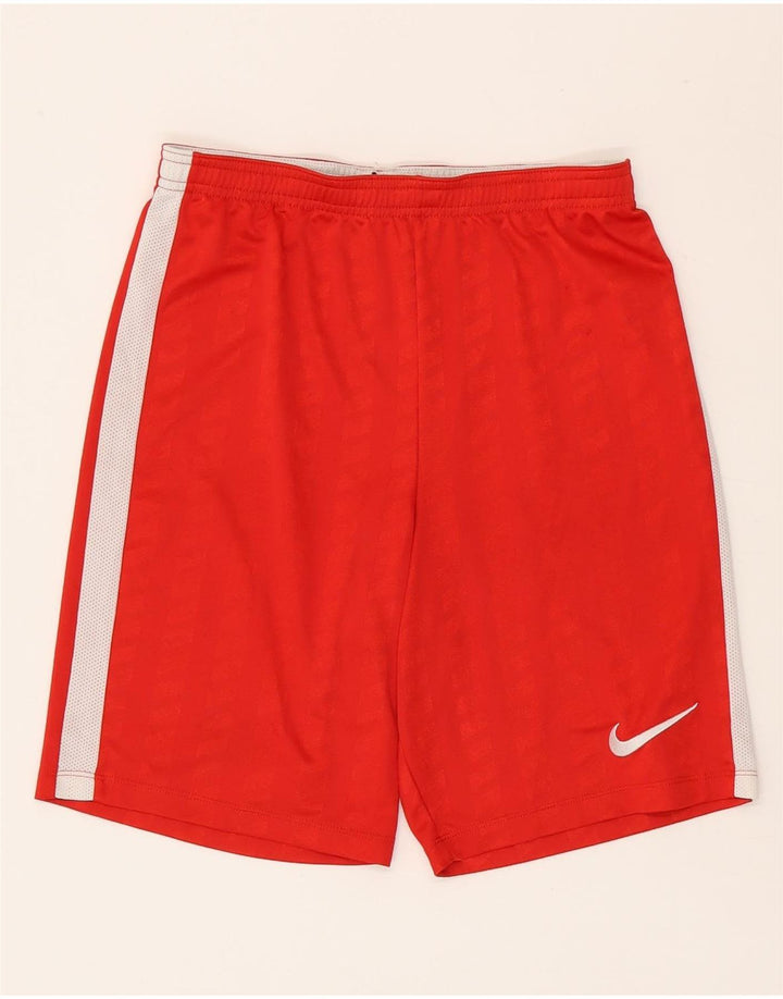 Pantaloni scurți sport Nike Dri Fit pentru bărbați, roșu, poliester color bloc