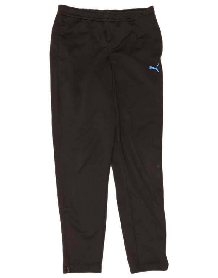 Pantaloni de trening Puma pentru baieti 13-14 ani negri