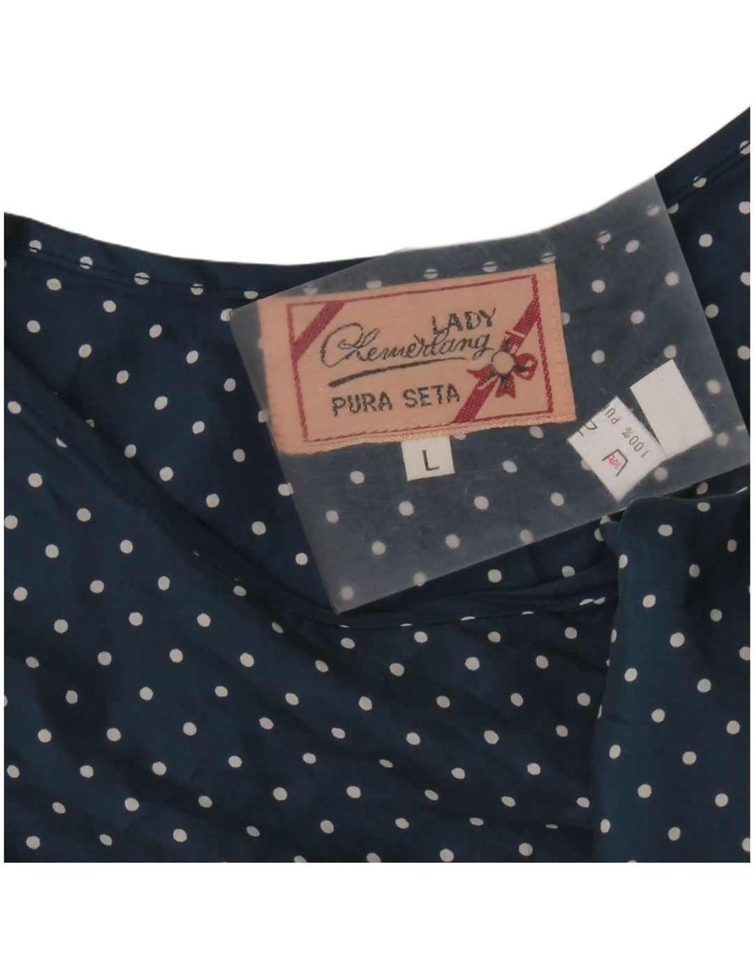 Bluză fără mâneci pentru femei VINTAGE, 14, mare, bleumarin, pete