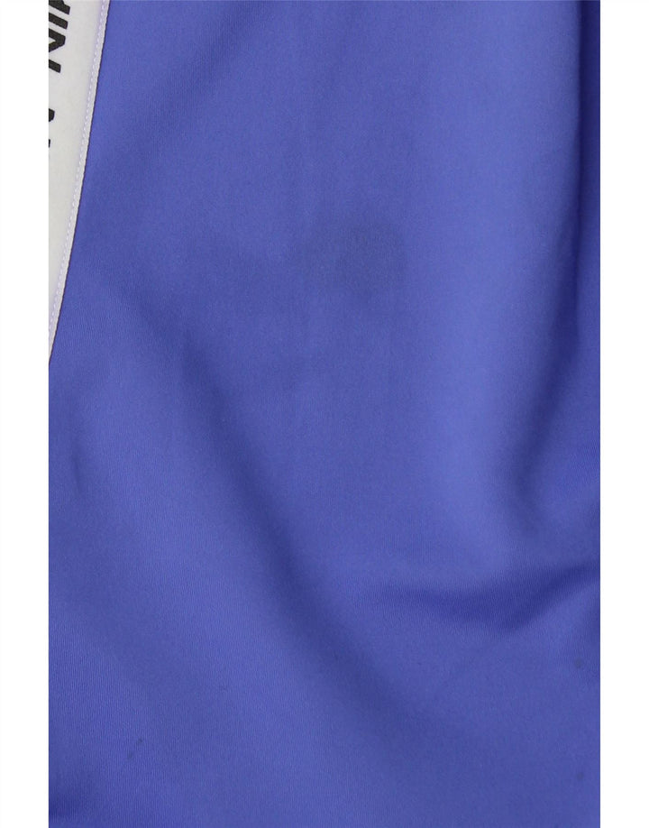 Leggings Nike Graphic Capri pentru femei UK 8 Small Blue Colorblock Poliester