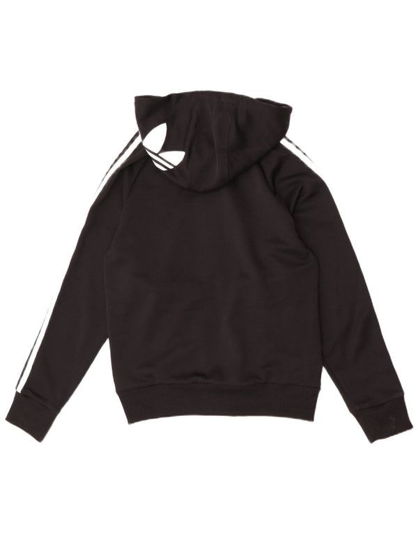 Pulover Adidas Graphic Zip pentru femei IT 40 Poliester negru mic