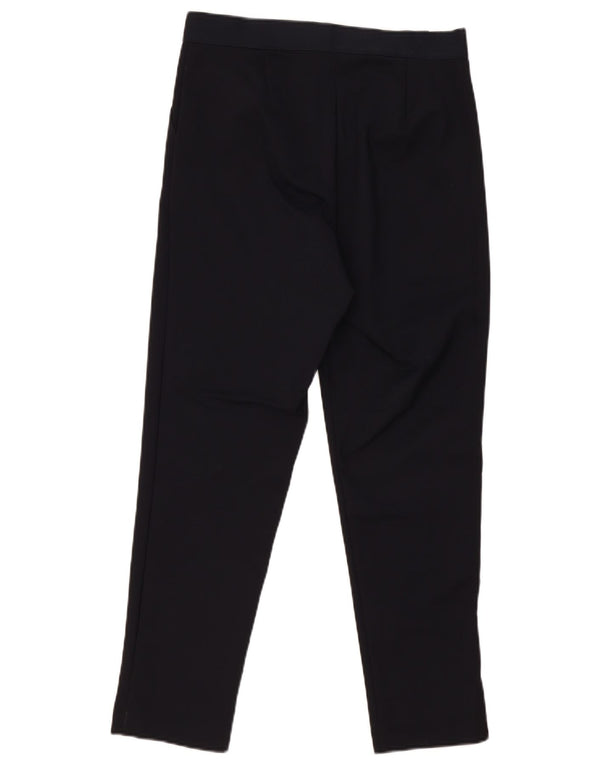 Marks & Spencer Pantaloni casual pentru femei cu talie înaltă UK 12 Medium W30 L27 Bleumarin