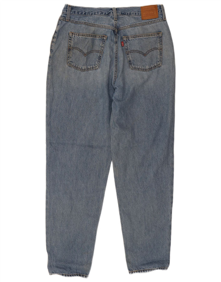 Blugi conici pentru femei Levi's Mom W32 L30 Bumbac albastru