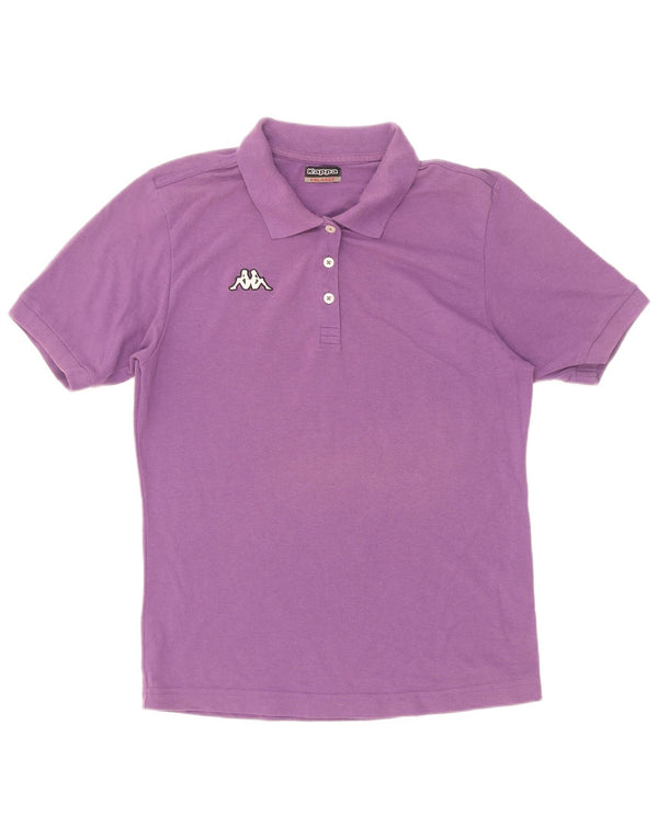 Tricou polo Kappa pentru femei UK 20 2XL Bumbac violet