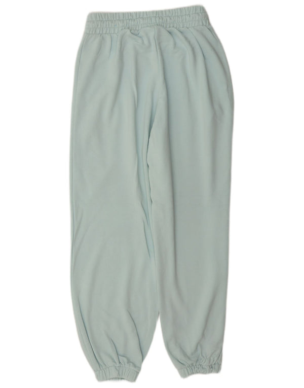 Pantaloni de trening Adidas pentru femei Joggeri UK 12 Bumbac turcoaz mediu