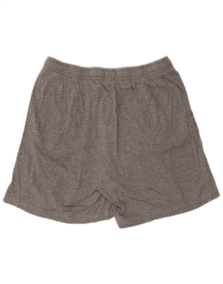 Pantaloni scurți sport Kappa pentru femei XL bumbac gri