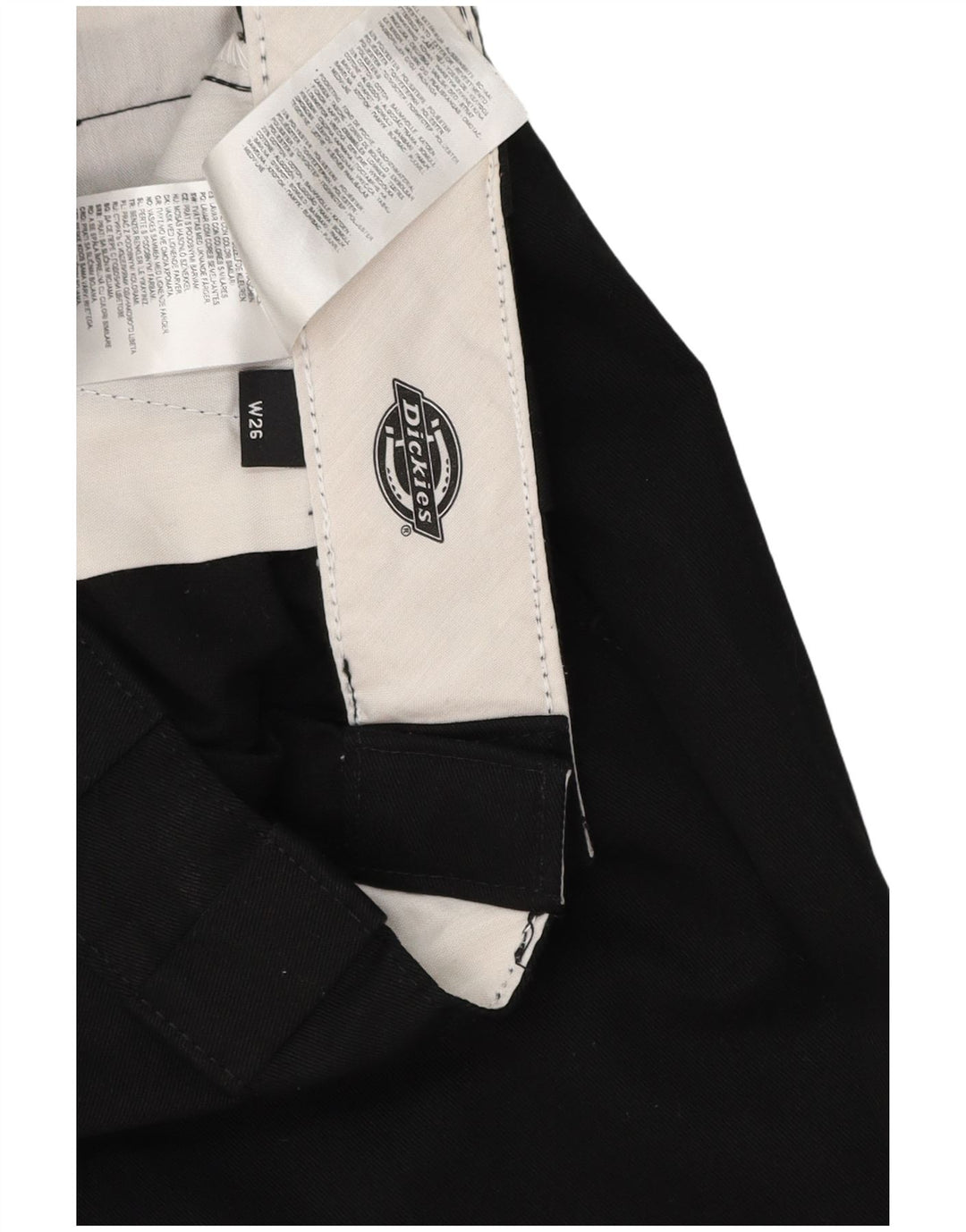Pantaloni chino drepți pentru bărbați Dickies L26 L29 Poliester negru