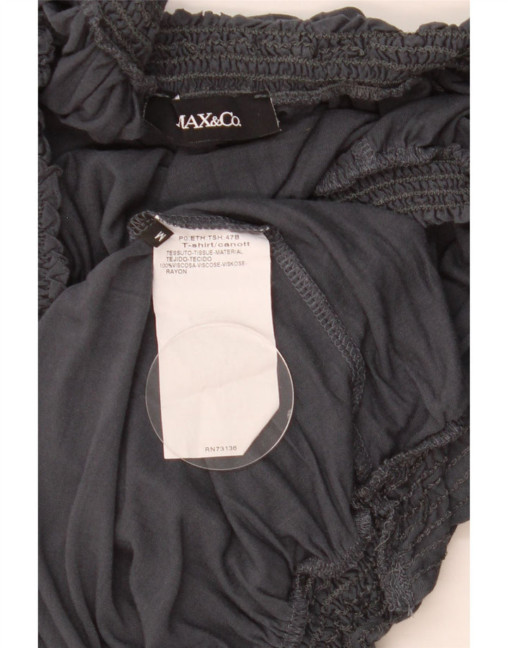 Bluză pentru femei Max & Co. Top UK 12 Medium Gri Viscose
