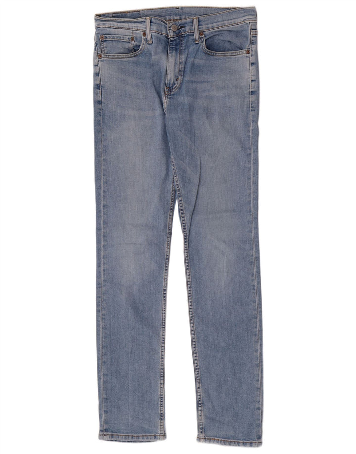 Blugi Levi's 511 Slim pentru bărbați W32 L34 Bumbac albastru