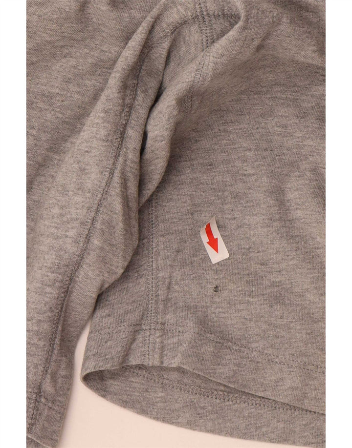 Pantaloni scurți sport Nike pentru bărbați, bumbac, gri mediu