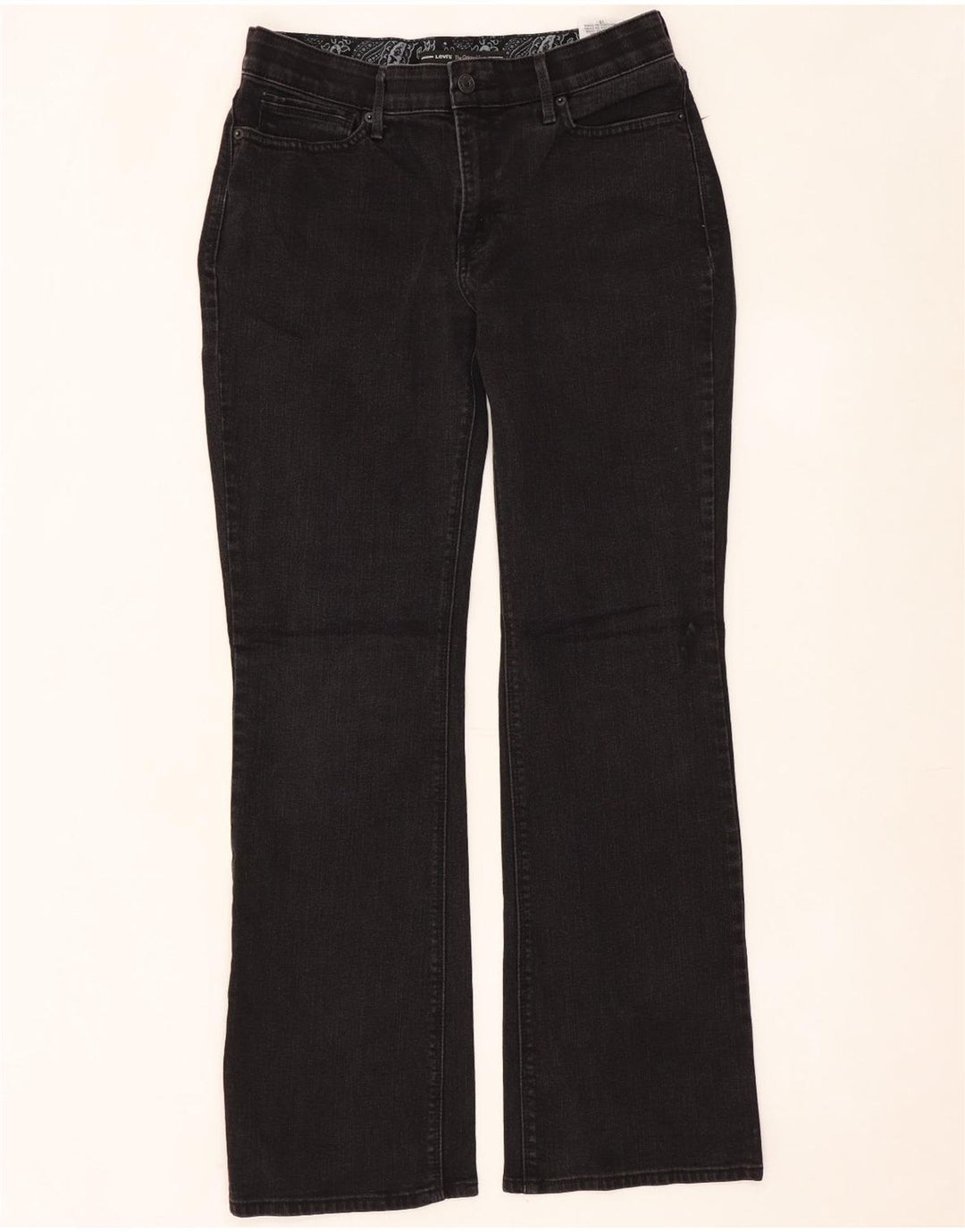 Jeans LEVI'S pentru femei 525 Bootcut US 10 Large W30 L30 Black