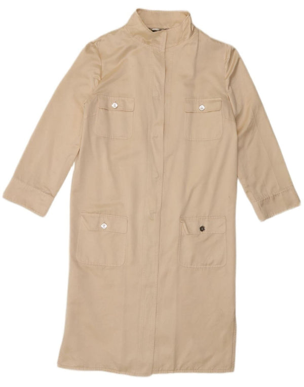Palton pentru femei Dolce & Gabbana UK 14 Medium din mătase alb