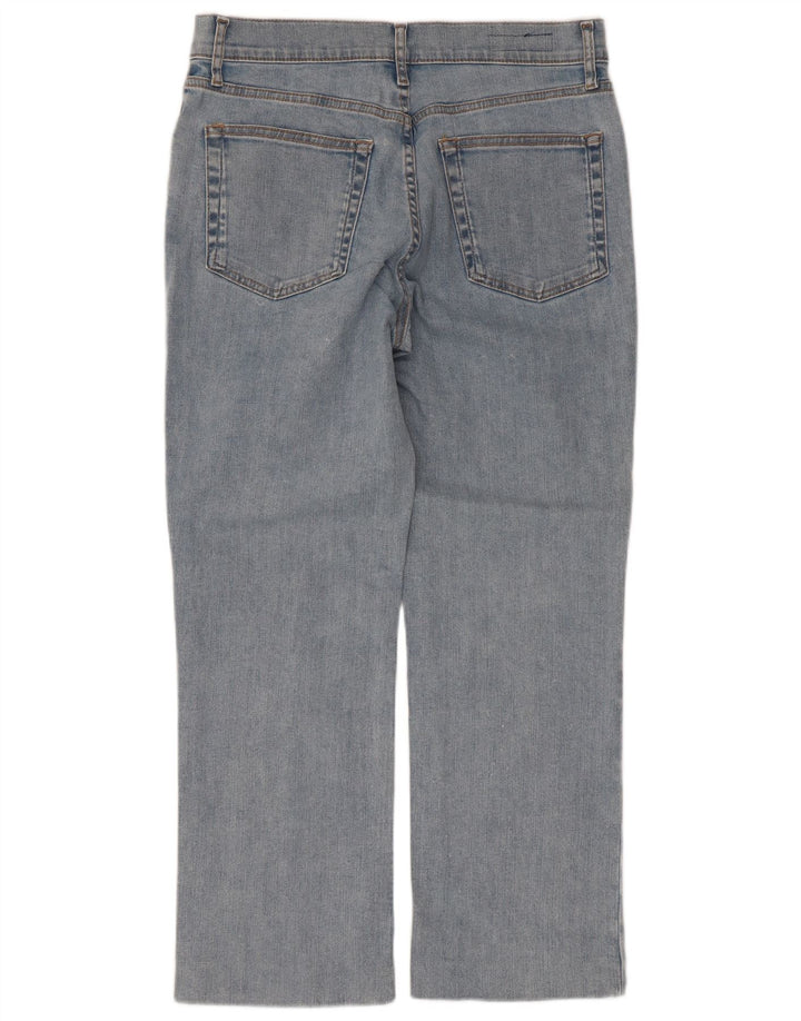 Blugi Drepți Femei ZARA EU 40 Medium W30 L26 Bumbac Albastru