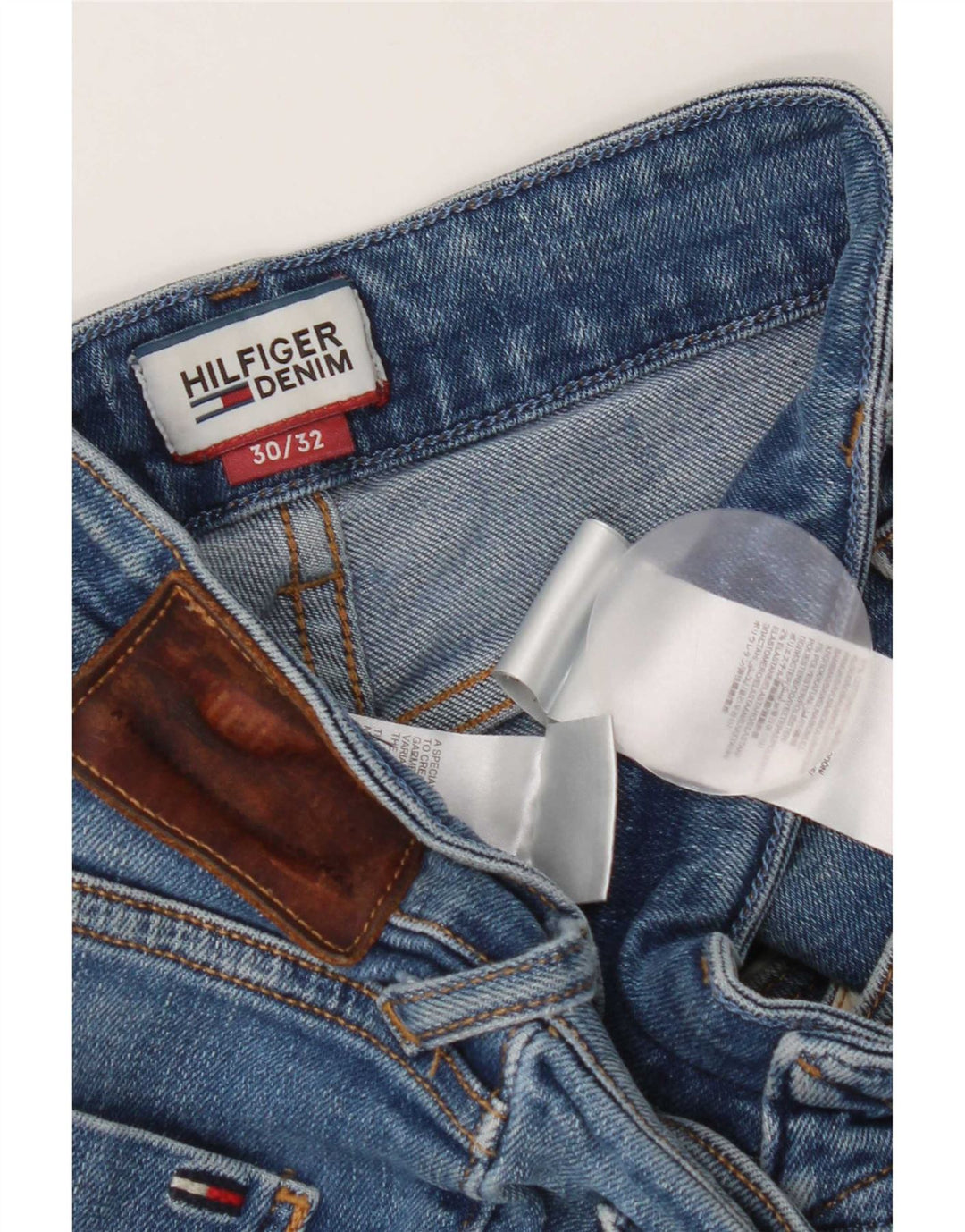 Blugi slim pentru bărbați Tommy Hilfiger W30 L32 Bumbac albastru