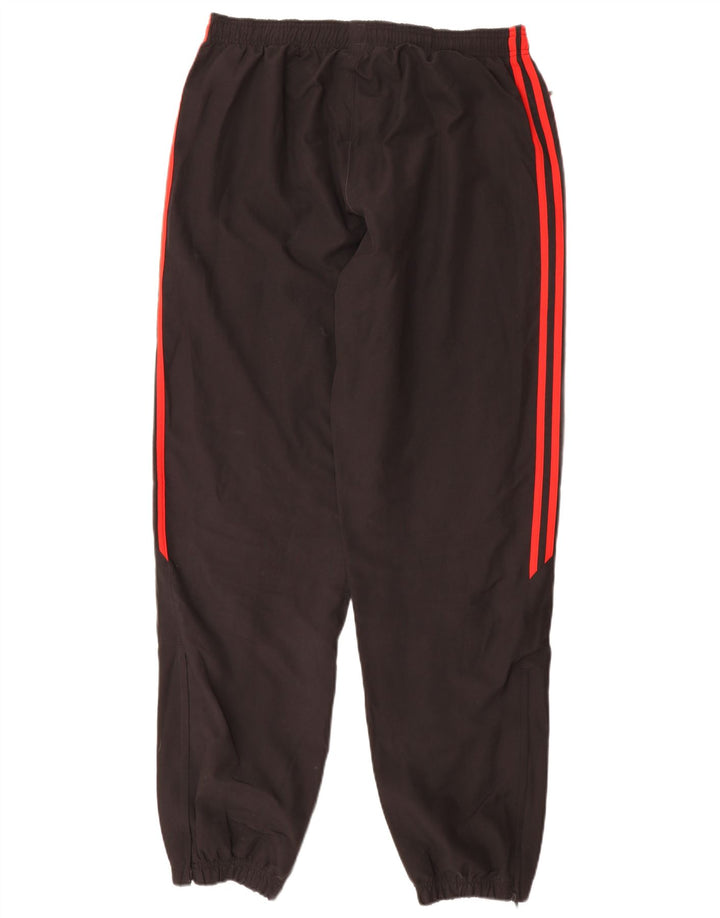 Pantaloni de trening pentru bărbați Adidas Pantaloni de jogging, mari, negru, poliester