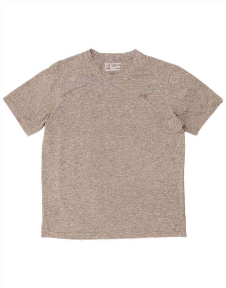 Tricou pentru bărbați New Balance Top Large Gri Pete