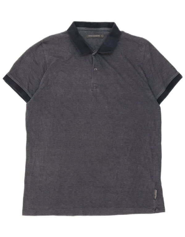 Tricou polo pentru bărbați French Connection, bumbac gri XL