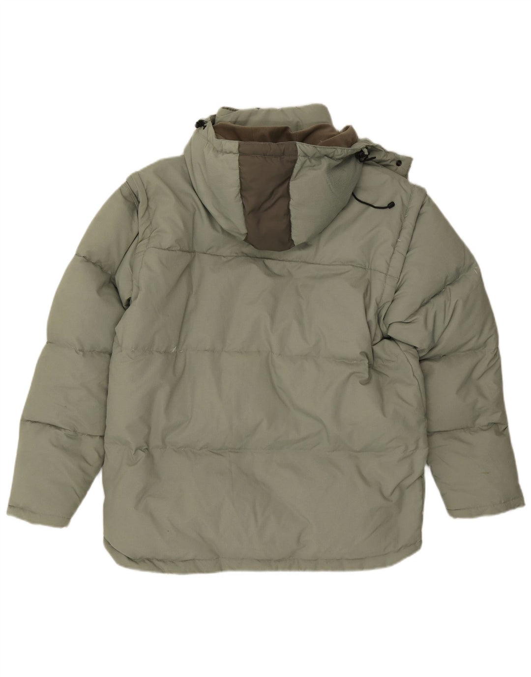 Jachetă căptușită cu glugă Fila pentru bărbați UK 40 Large Green