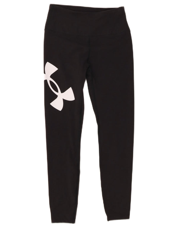 Leggings grafic Under Armour pentru femei UK 4 XS negru